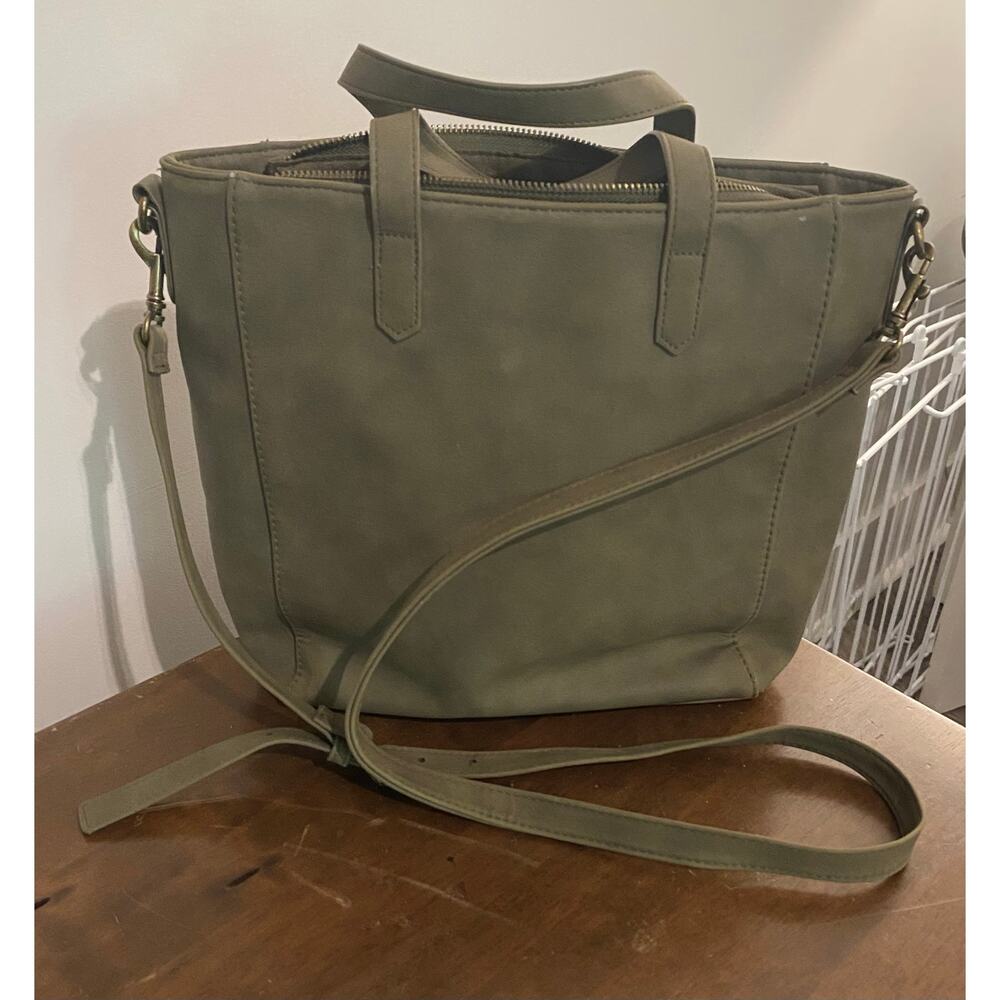 Medium Olive Green Shoulder Bag - USED LIKE NEW